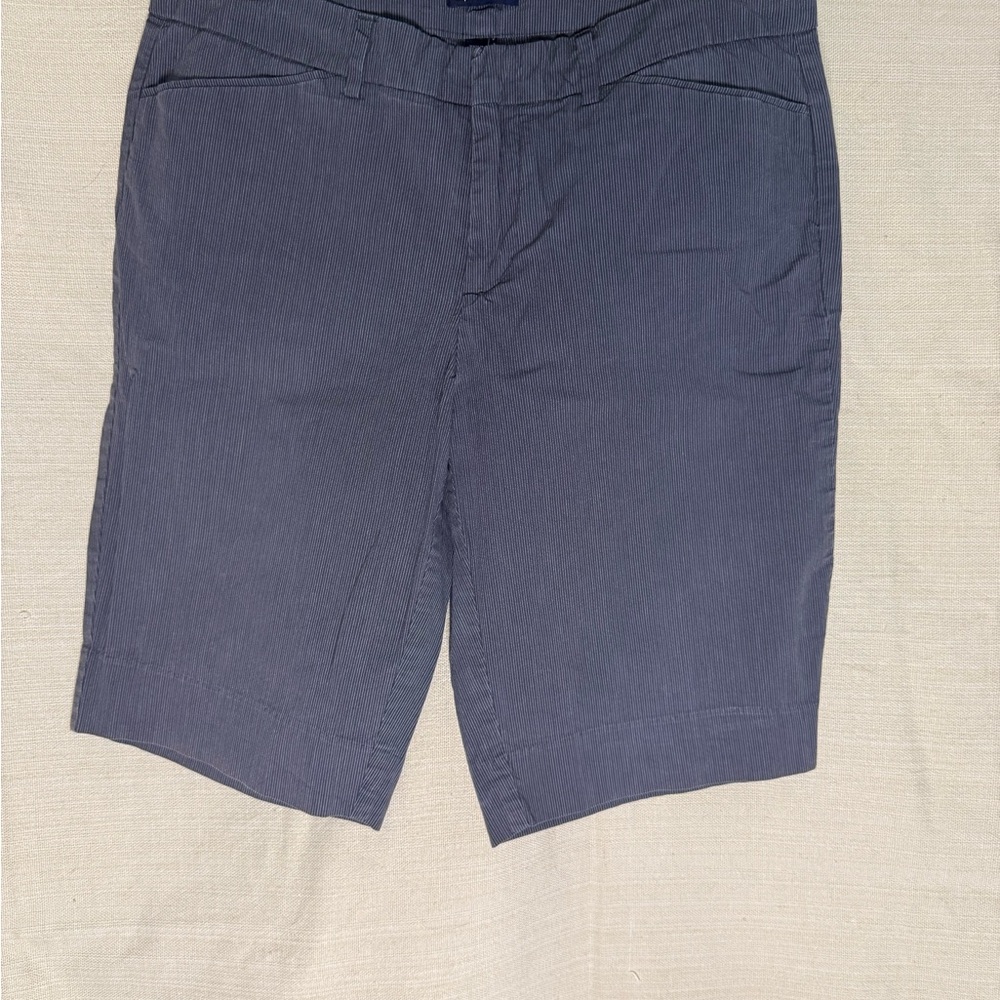 GAP Dark Gray Pinstripe Shorts